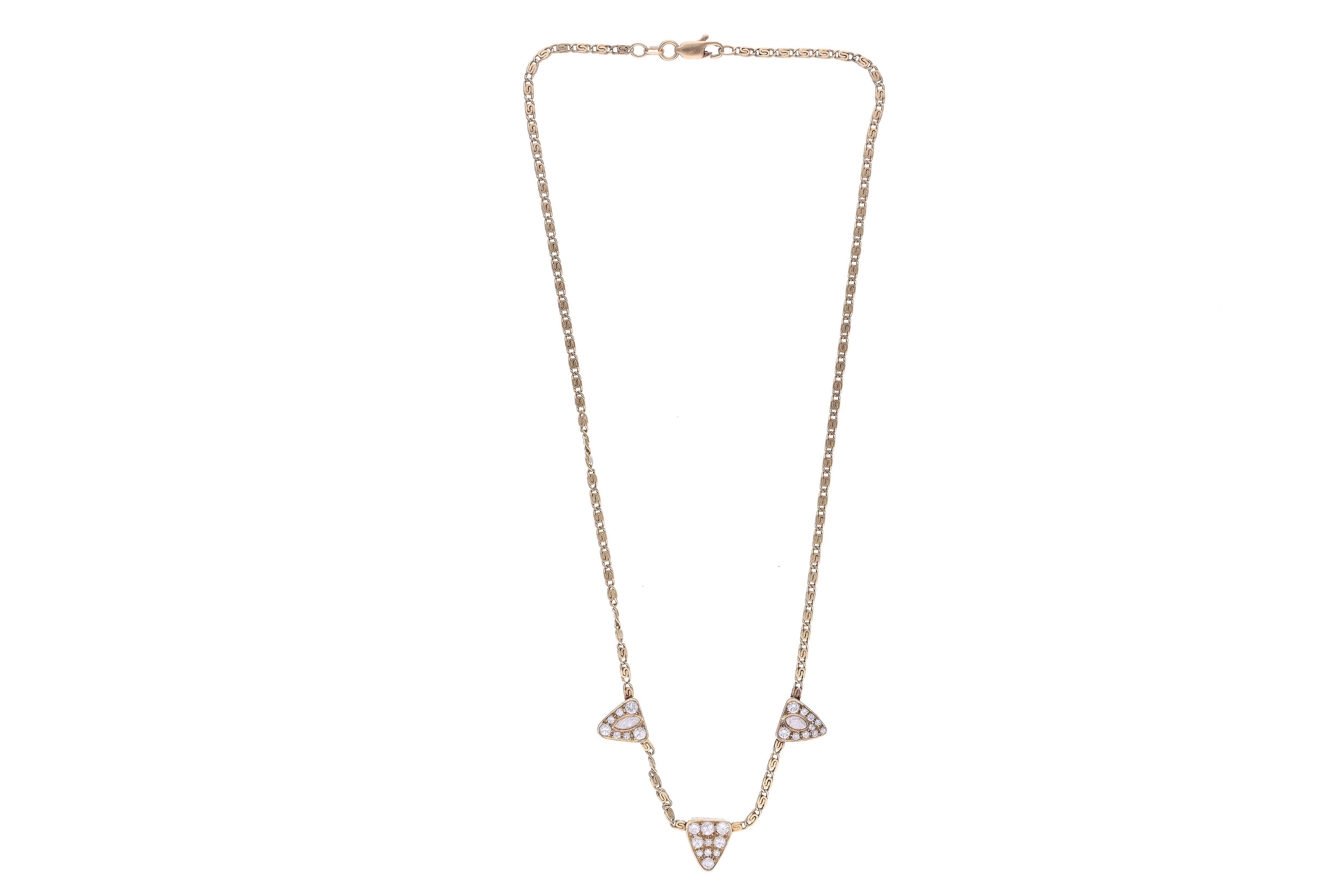 Collana con diamanti - Asta Preziosi