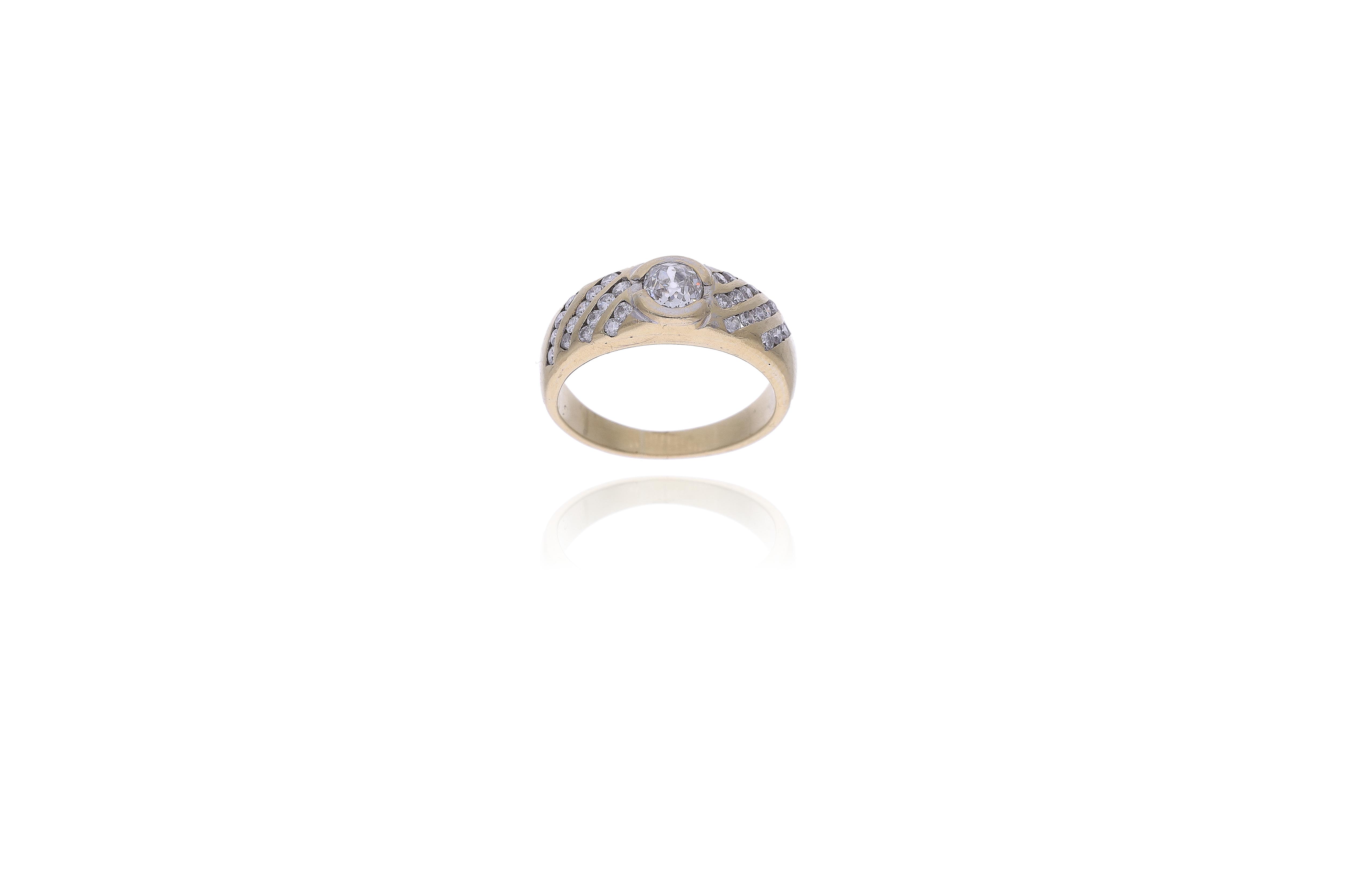 Anello con diamanti - Asta Preziosi