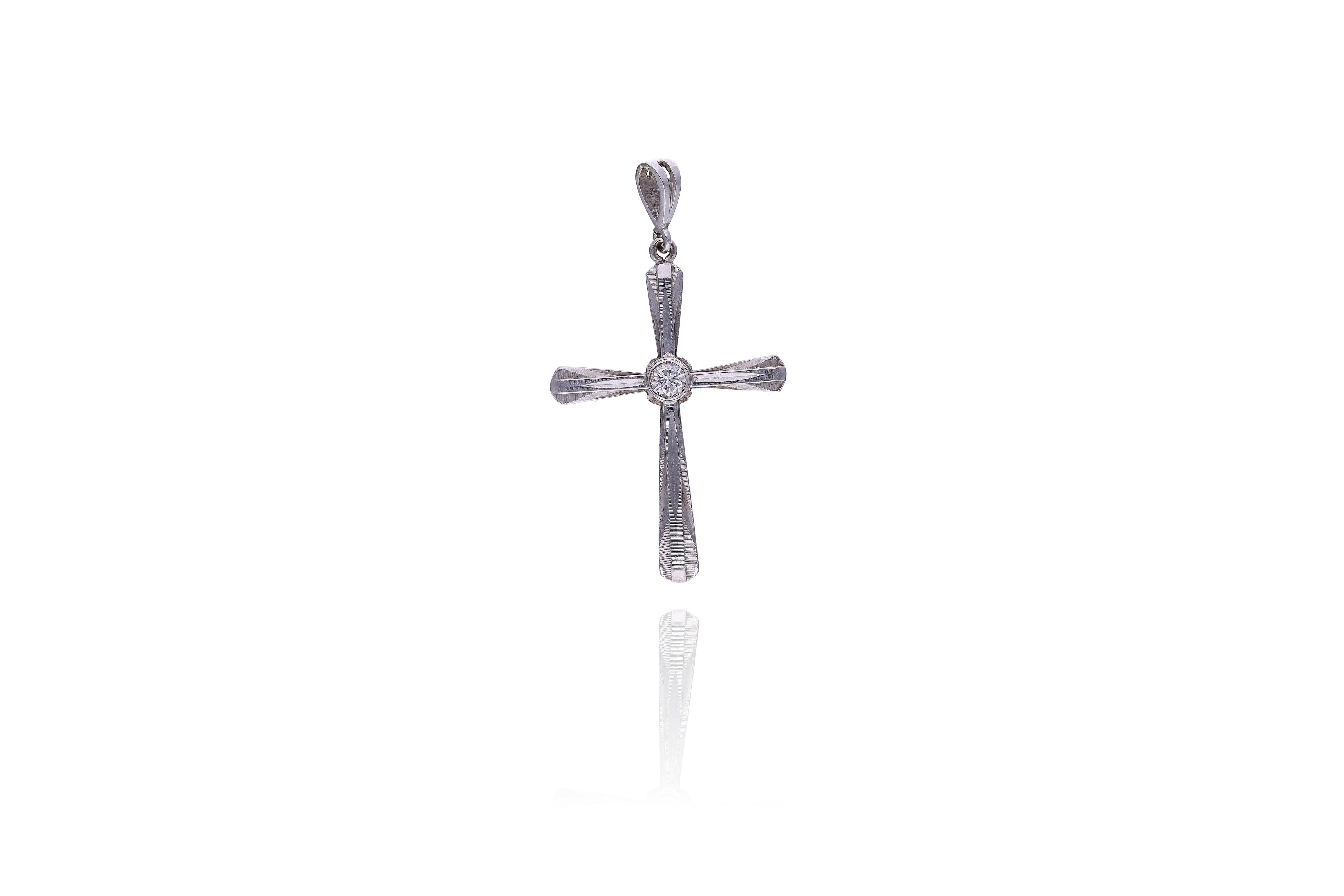 Ciondolo con diamante - Asta Preziosi
