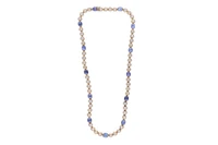 Collana con zaffiri e diamanti - Asta Preziosi Collana con zaffiri e diamanti - Asta Preziosi