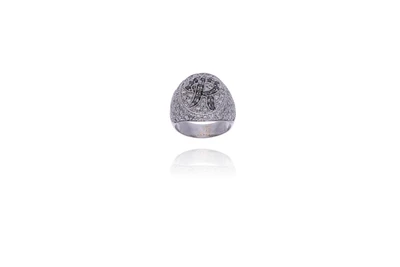 Anello con diamanti, diamanti neri e pietre - Asta Preziosi Anello con diamanti, diamanti neri e pietre - Asta Preziosi