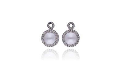 Pendenti con diamanti e perle coltivate Mari del Sud - Asta Preziosi Pendenti con diamanti e perle coltivate Mari del Sud - Asta Preziosi