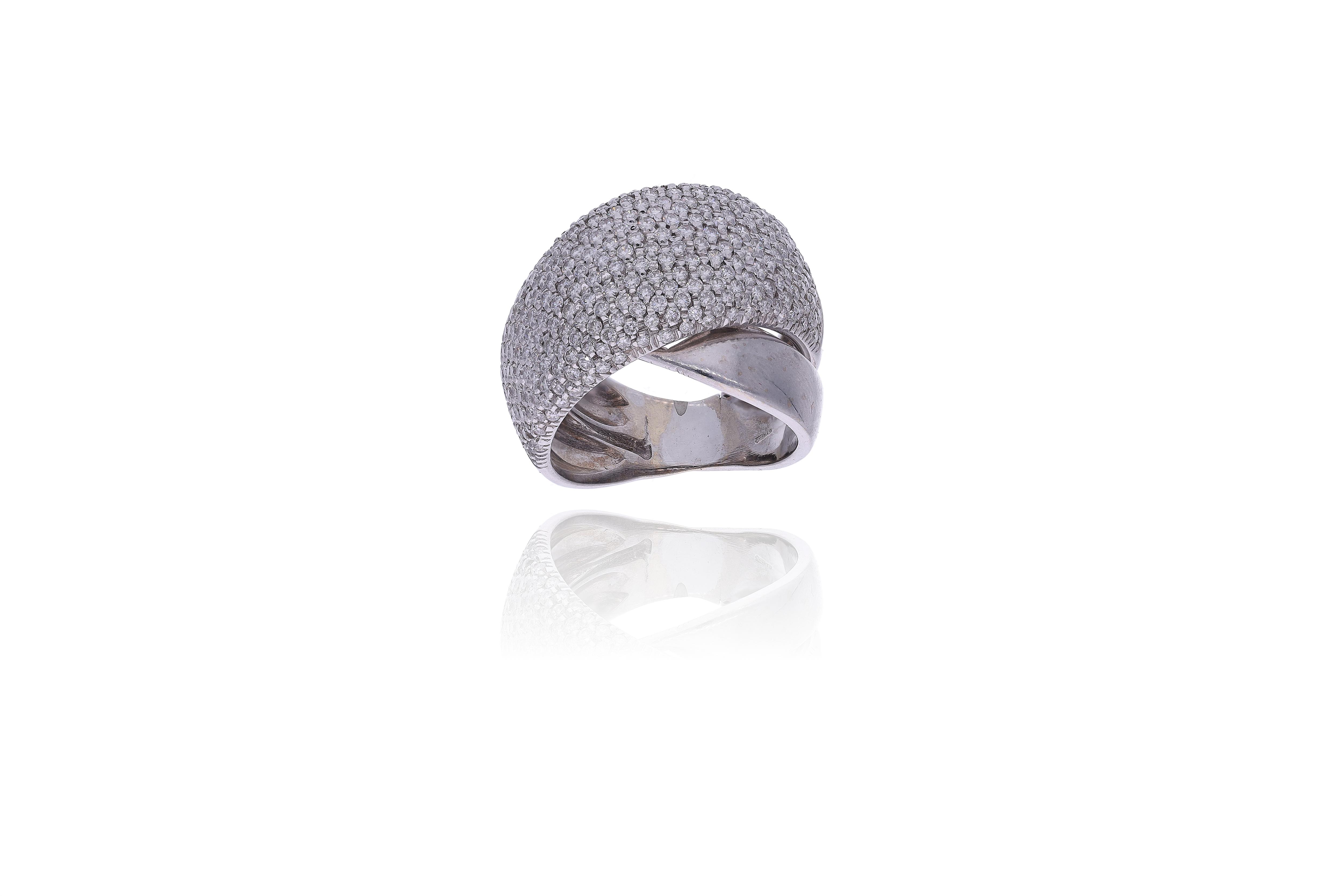 Anello con diamanti - Asta Preziosi