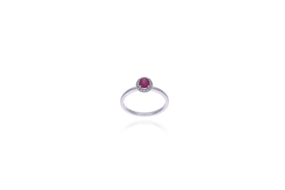 Anello con rubino e diamanti - Asta Preziosi Anello con rubino e diamanti - Asta Preziosi