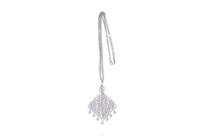 Collana con ciondolo con diamanti - Asta Preziosi Collana con ciondolo con diamanti - Asta Preziosi