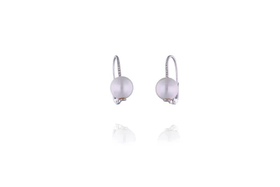 Orecchini con diamanti e perle coltivate - Asta Preziosi Orecchini con diamanti e perle coltivate - Asta Preziosi