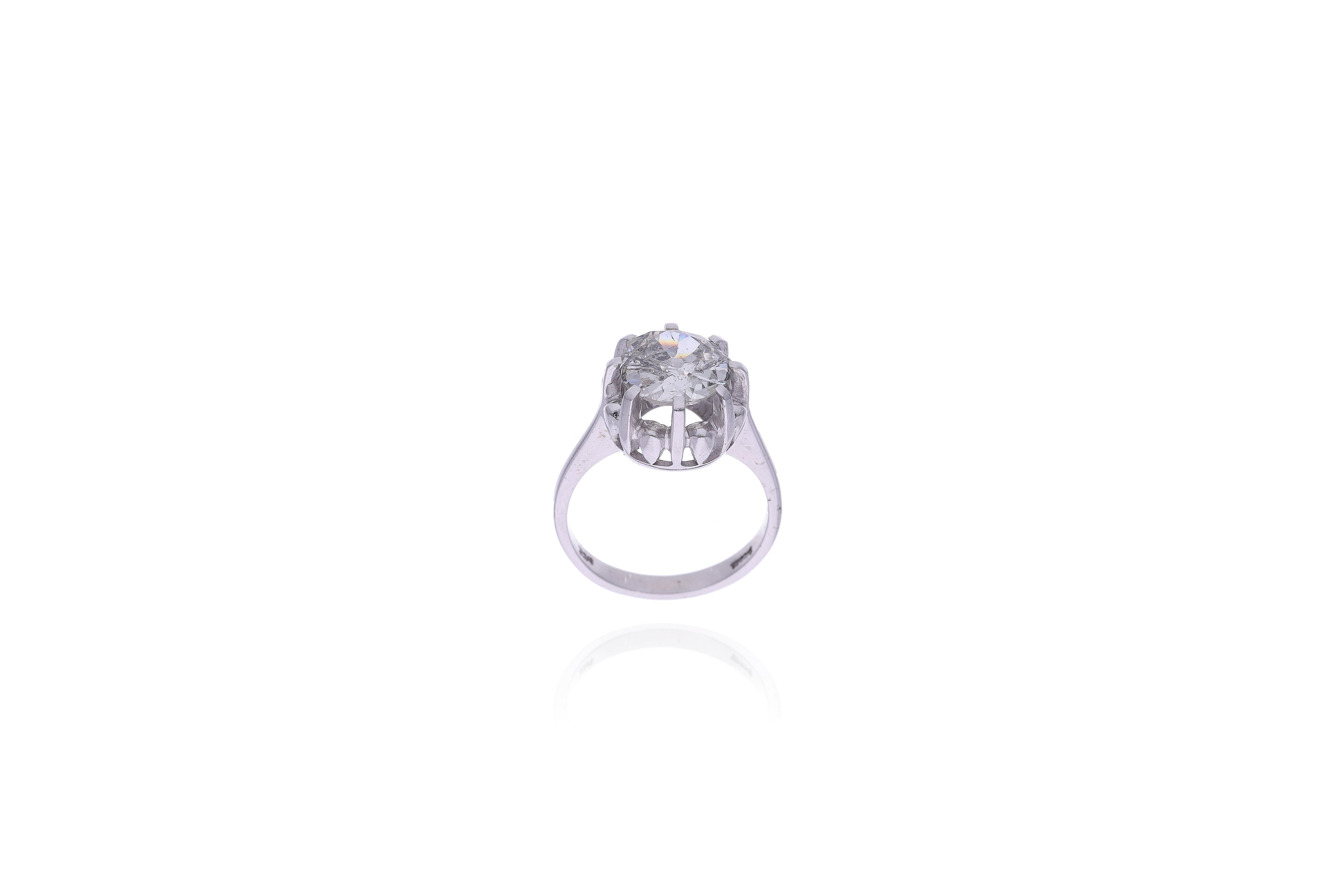Anello con diamante - Asta Preziosi
