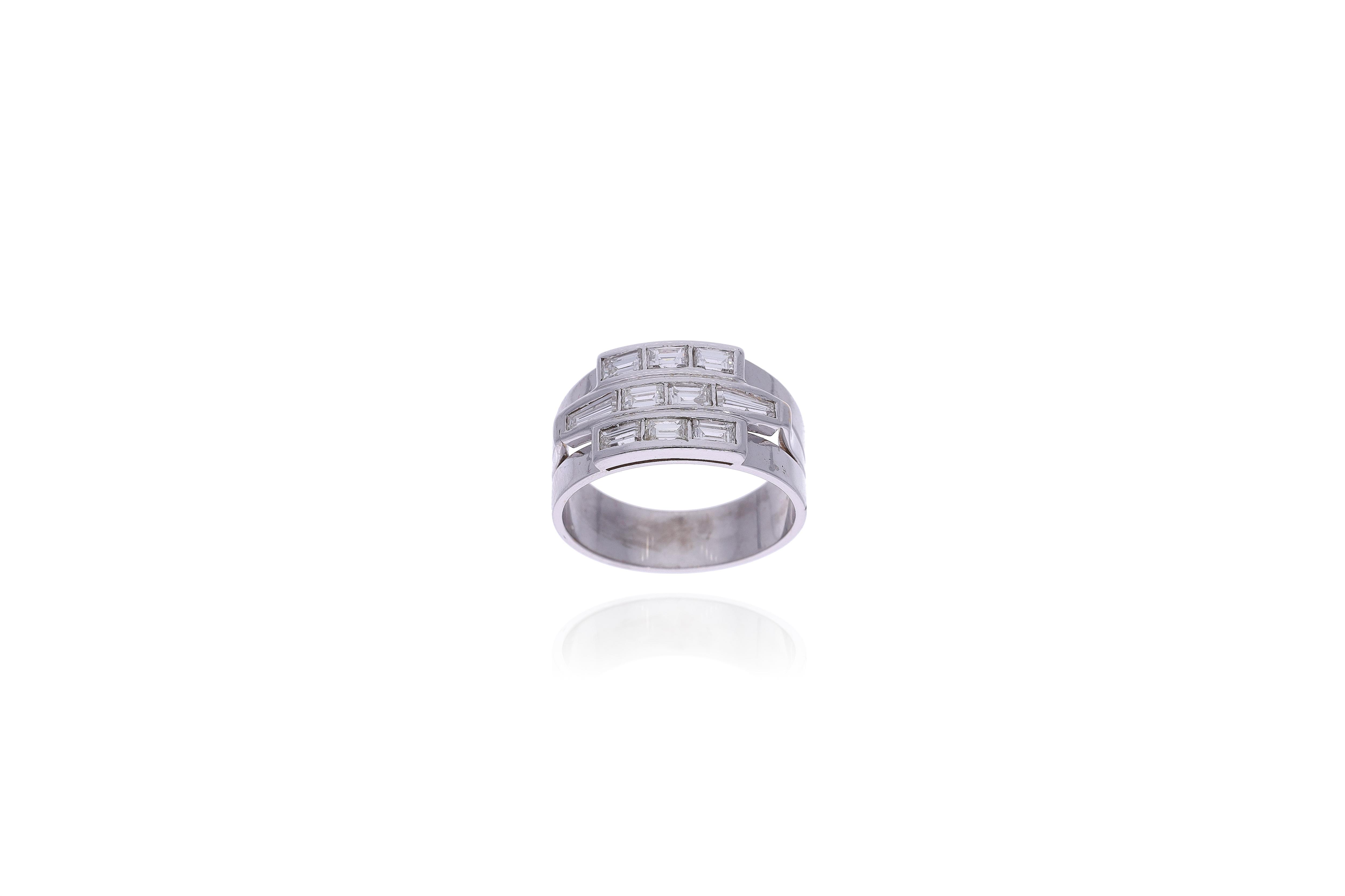 Anello con diamanti - Asta Preziosi