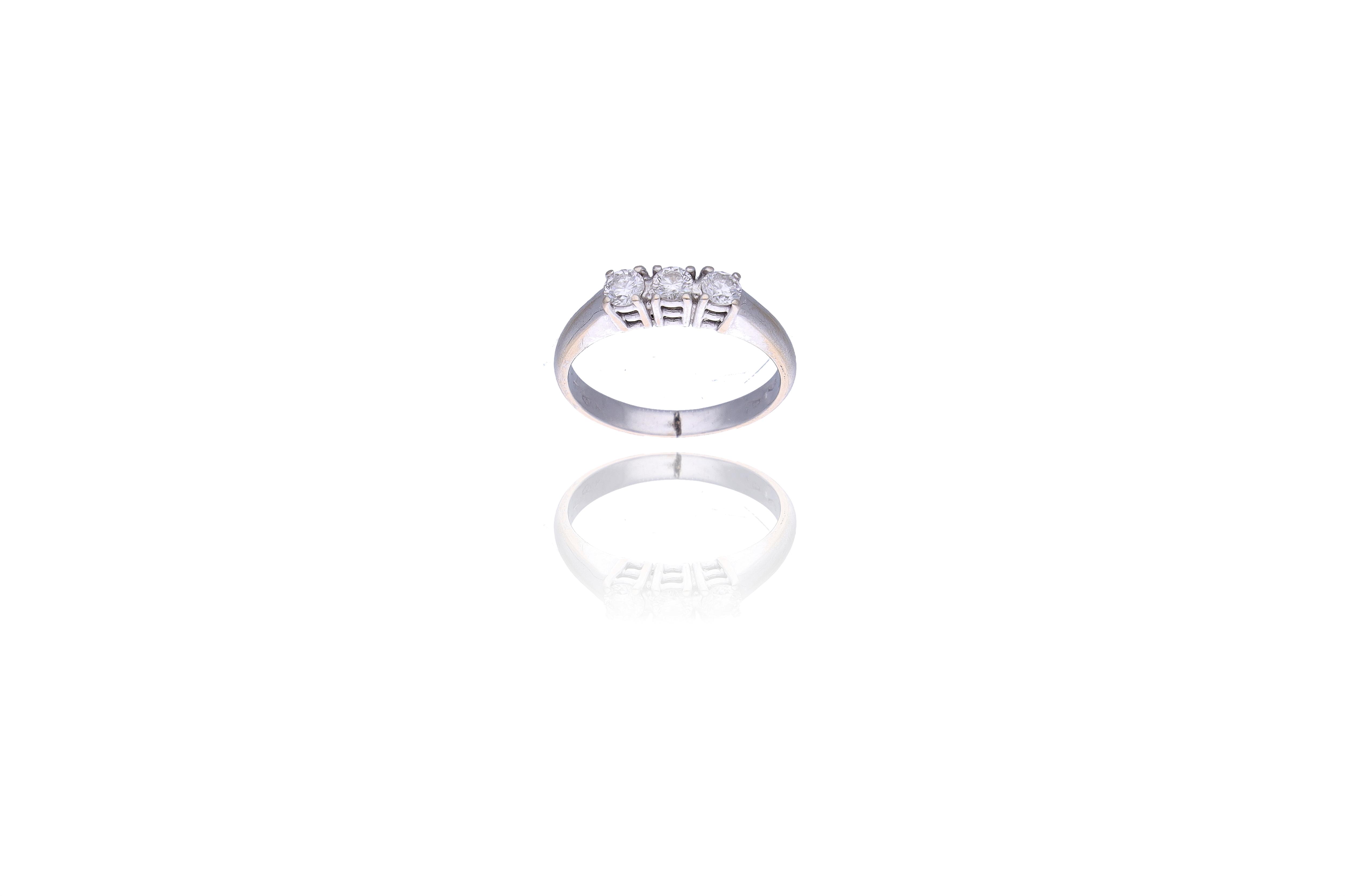 Anello con diamanti - Asta Preziosi