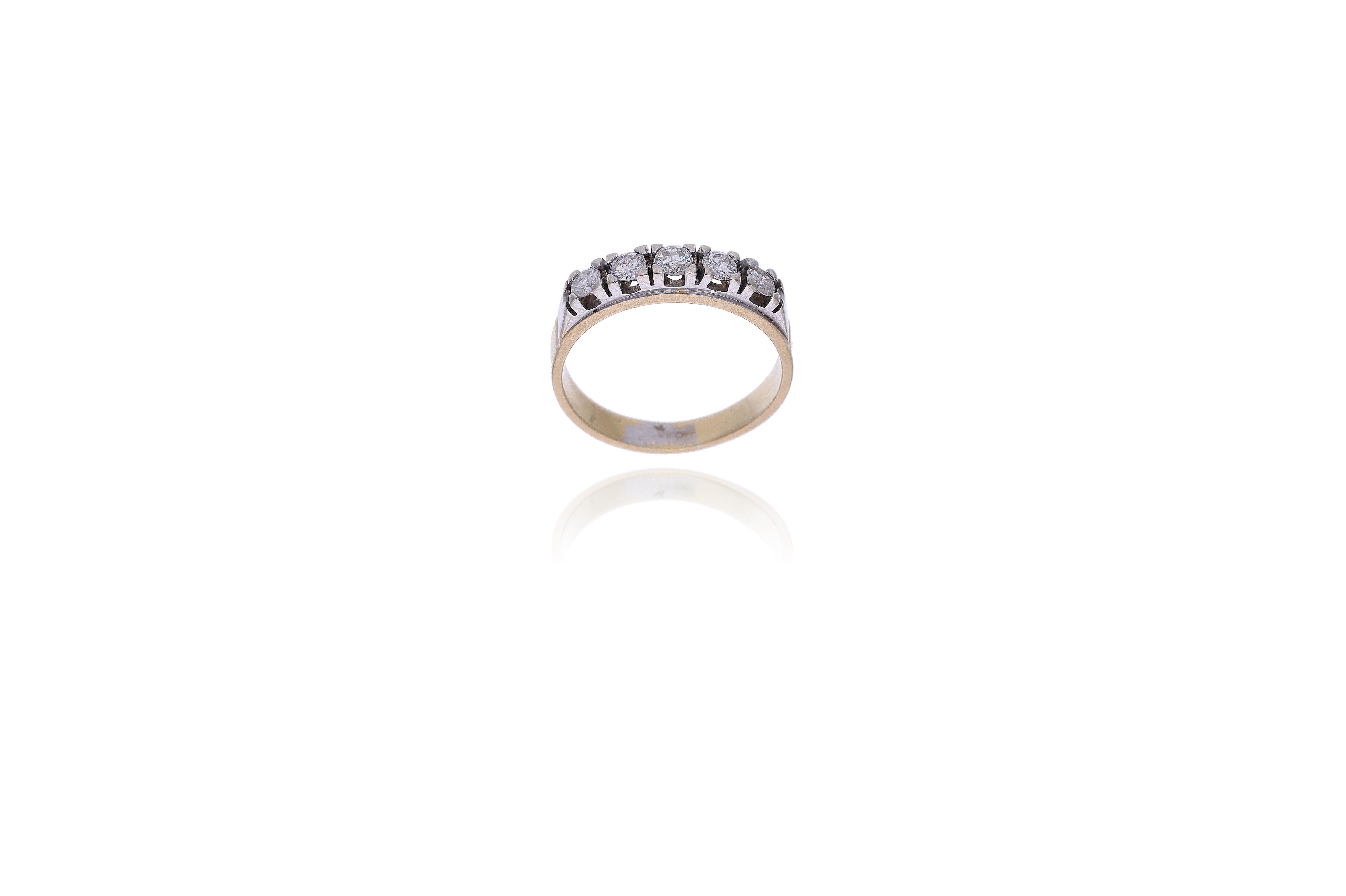 Anello con diamanti - Asta Preziosi