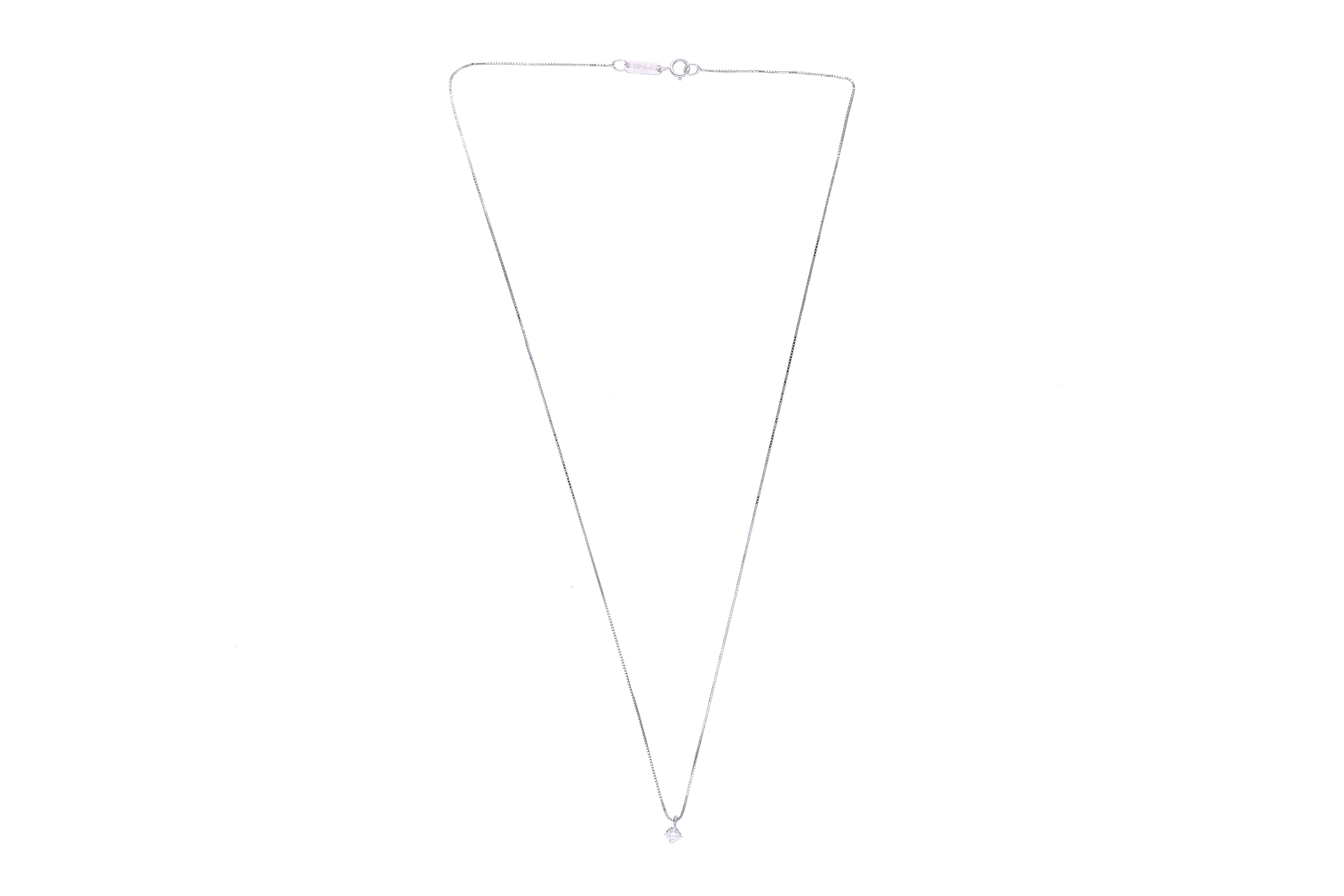 Bibigì collana con diamante - Asta Preziosi