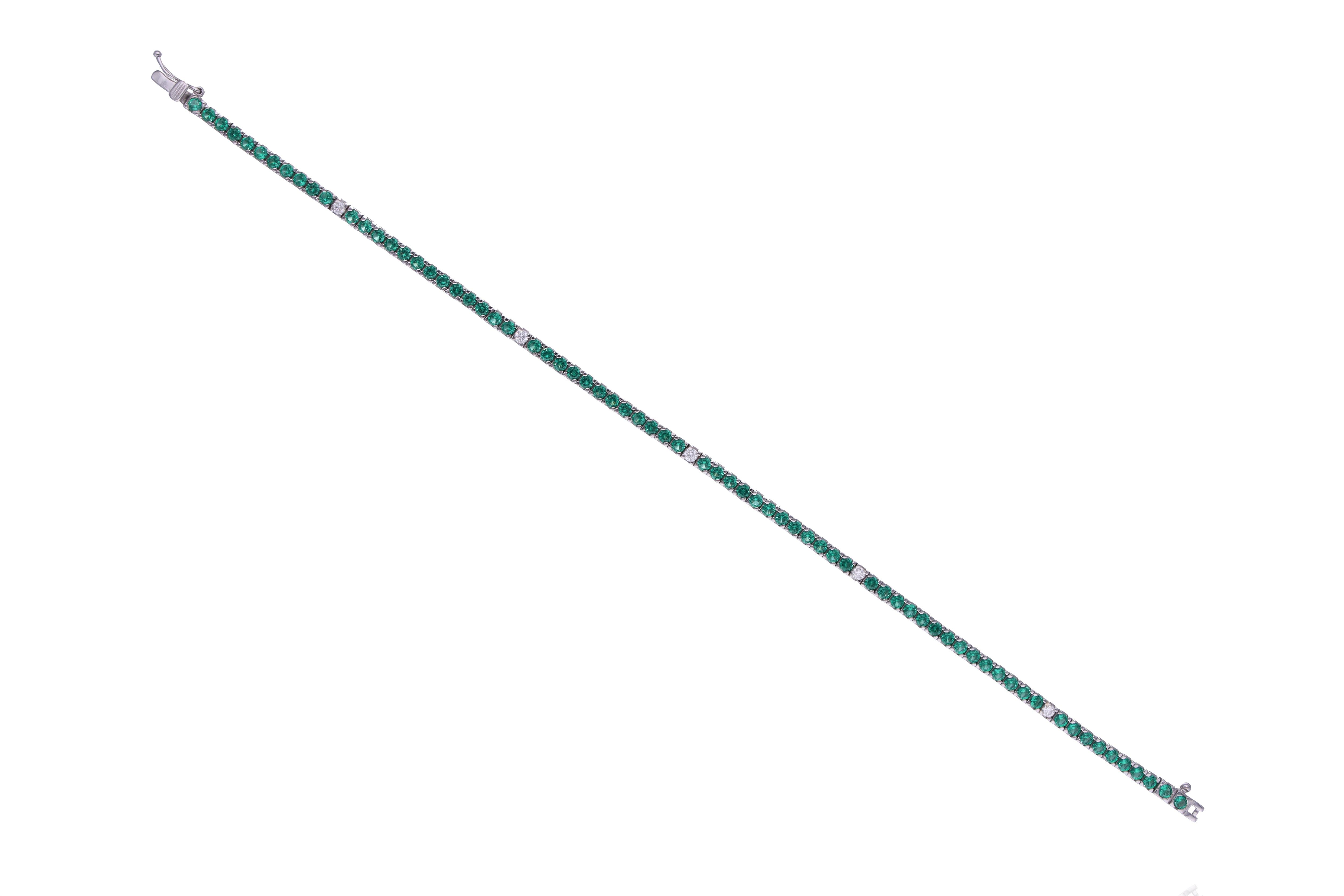 Bracciale con diamanti e pietre - Asta Preziosi