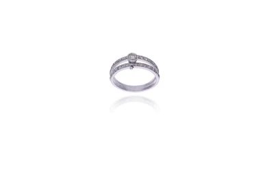 Anello con diamanti - Asta Preziosi Anello con diamanti - Asta Preziosi