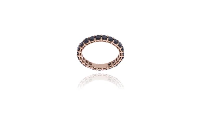 Anello con diamanti neri - Asta Preziosi