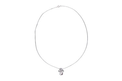Collana con ciondolo con diamanti - Asta Preziosi Collana con ciondolo con diamanti - Asta Preziosi