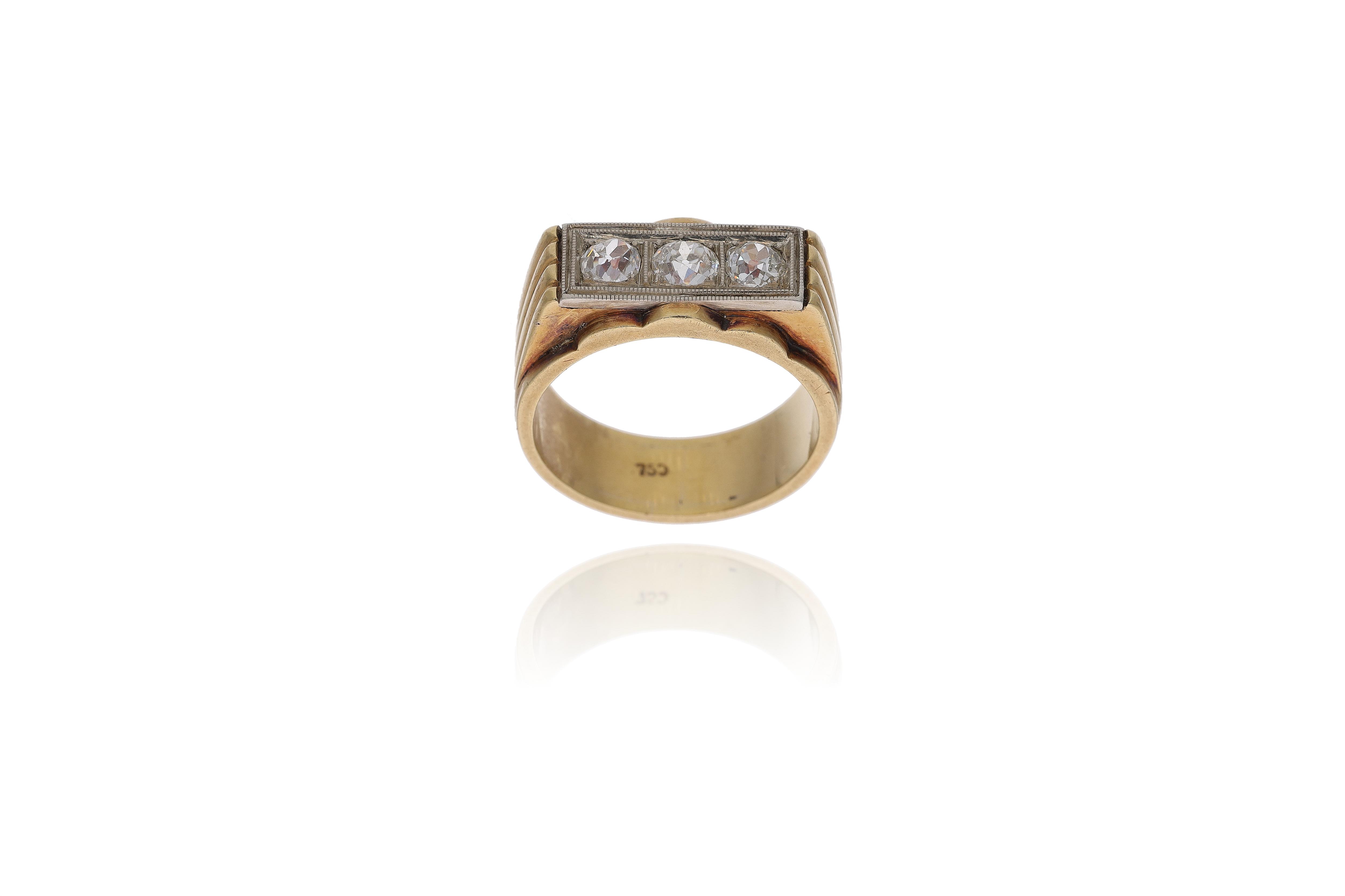 Anello con diamanti - Asta Preziosi