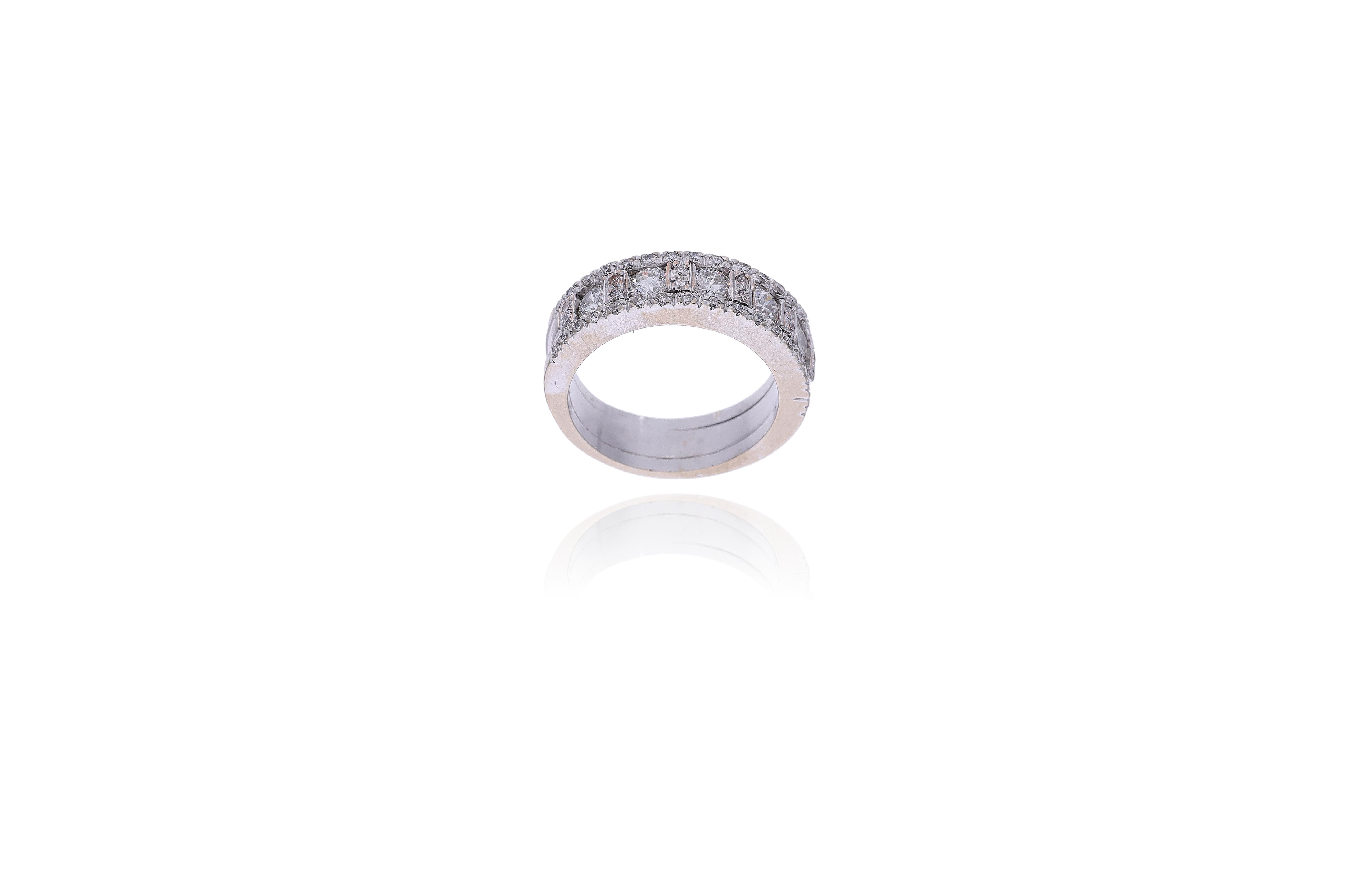 Anello con diamanti - Asta Preziosi