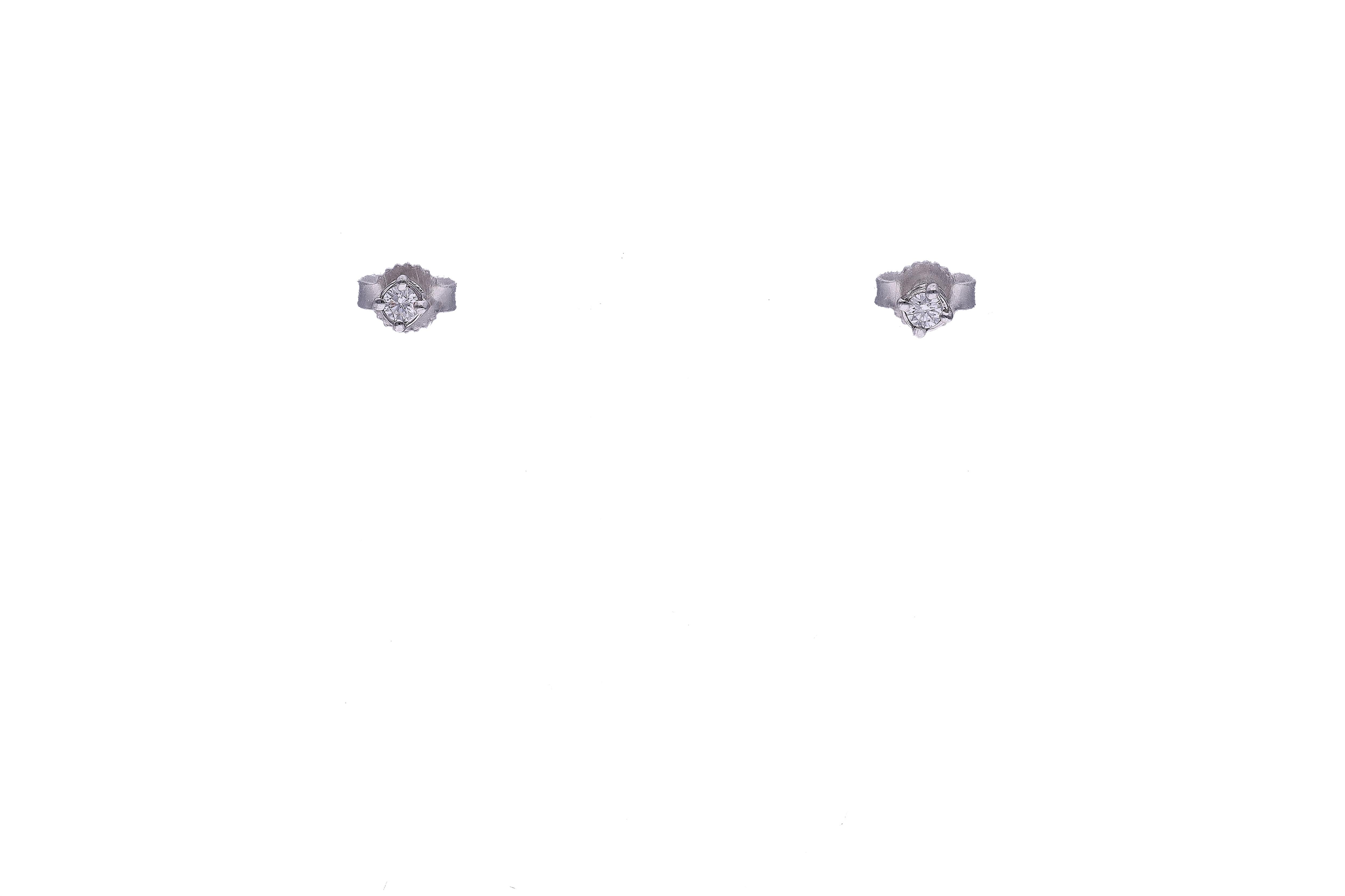 Orecchini con diamanti - Asta Preziosi