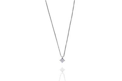 Collana con pendente con diamante - Asta Preziosi Collana con pendente con diamante - Asta Preziosi