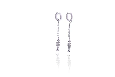 Joyfish orecchini con diamanti - Asta Preziosi Joyfish orecchini con diamanti - Asta Preziosi