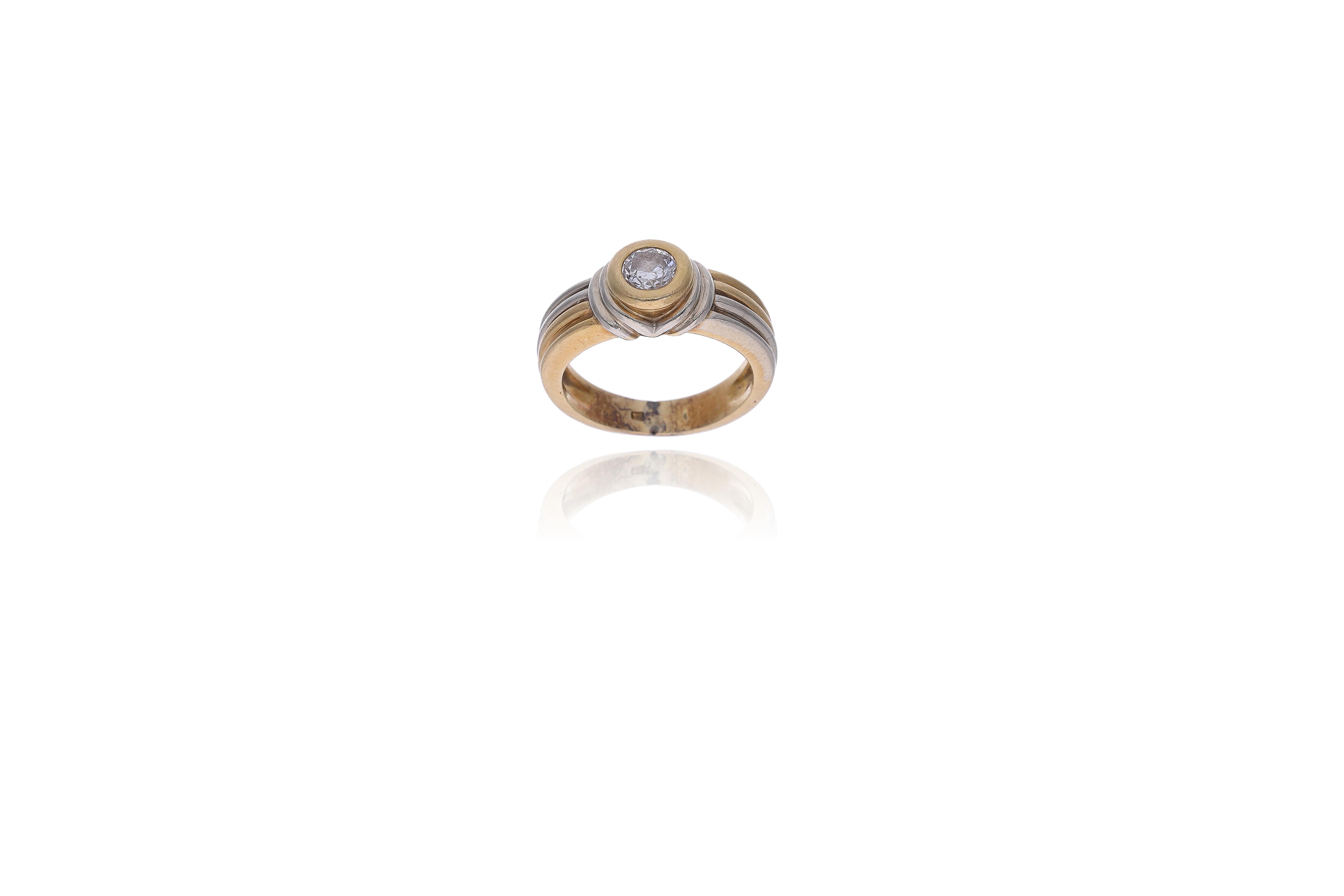 Anello con diamante - Asta Preziosi