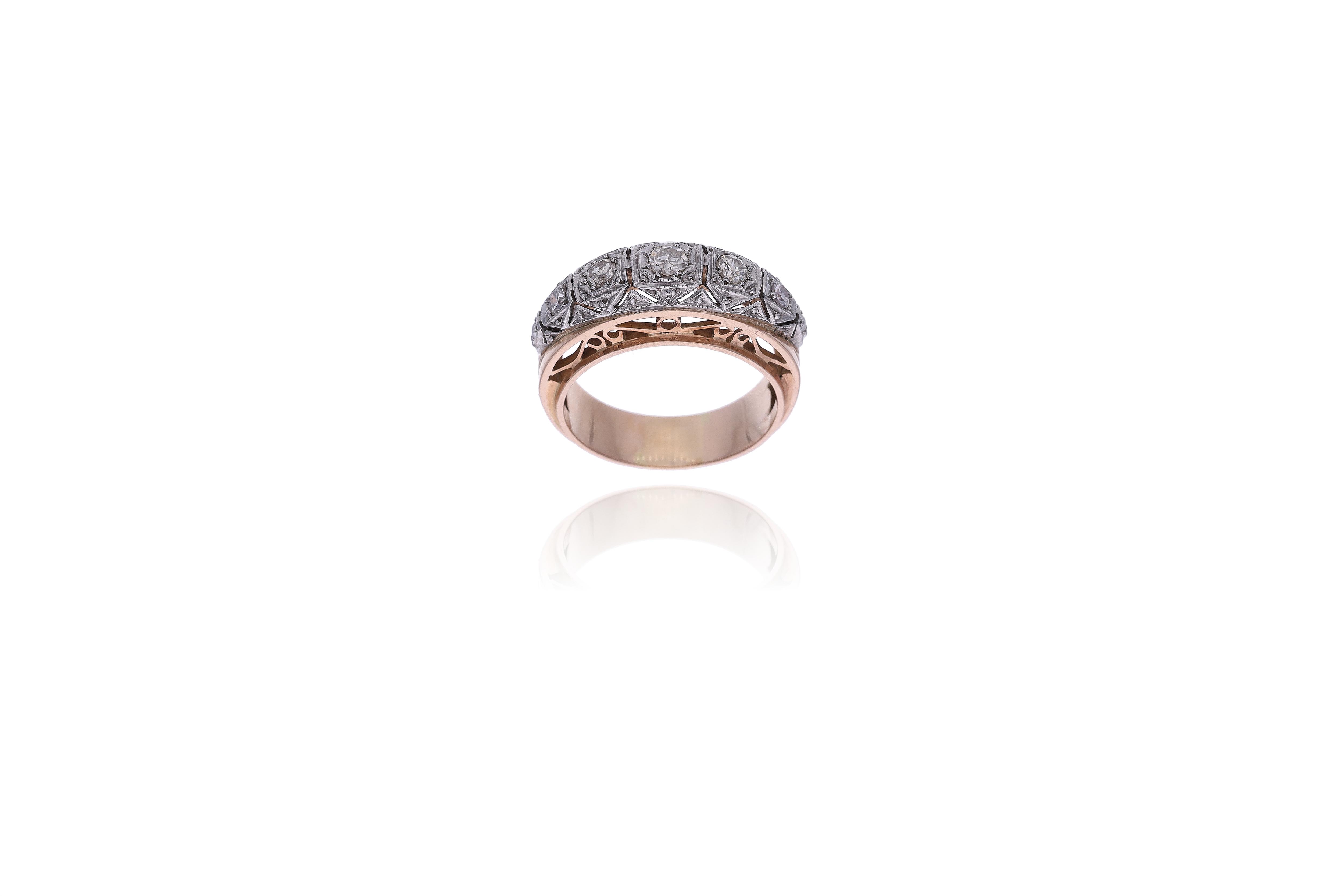 Anello con diamanti - Asta Preziosi