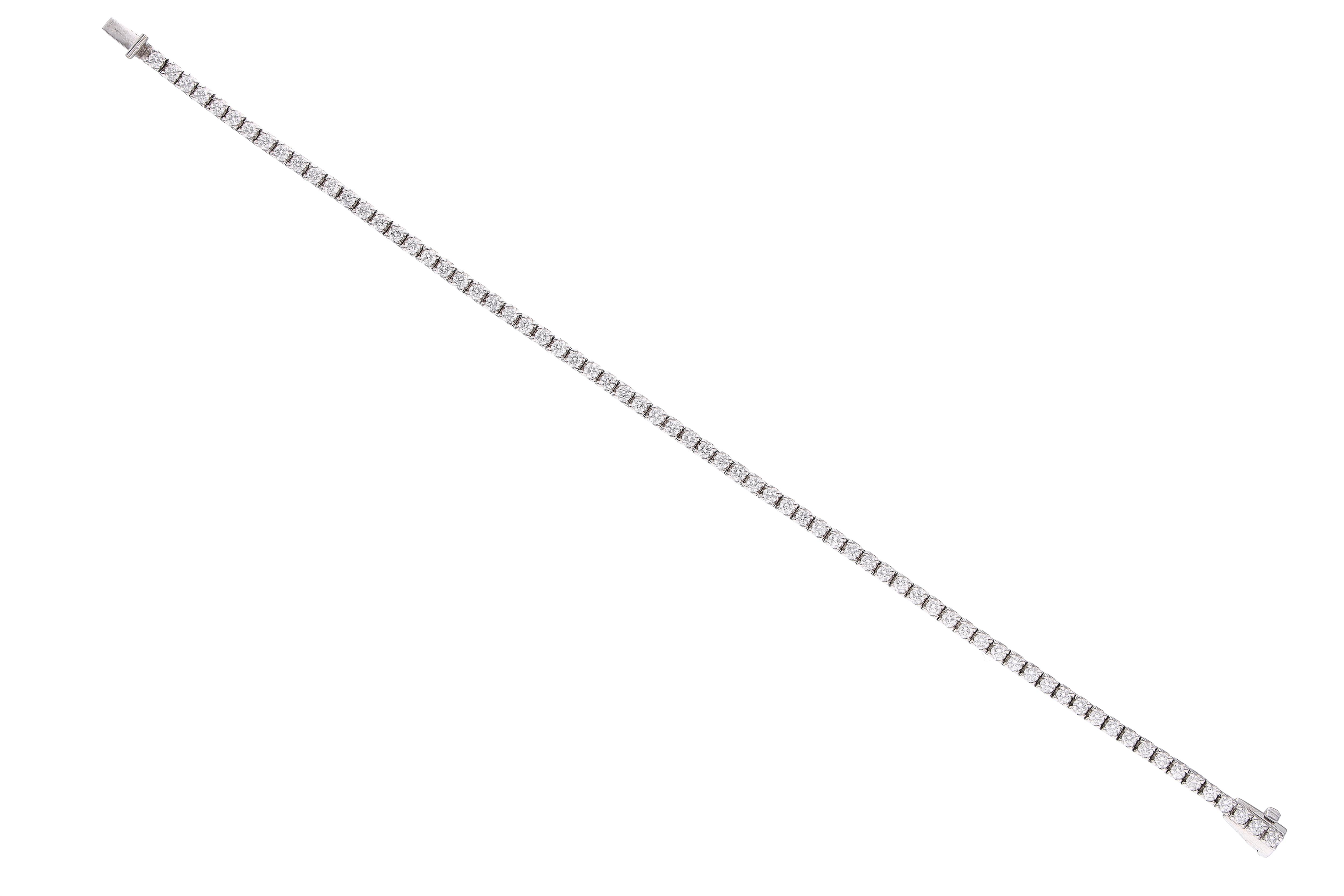 Bracciale con diamanti - Asta Preziosi