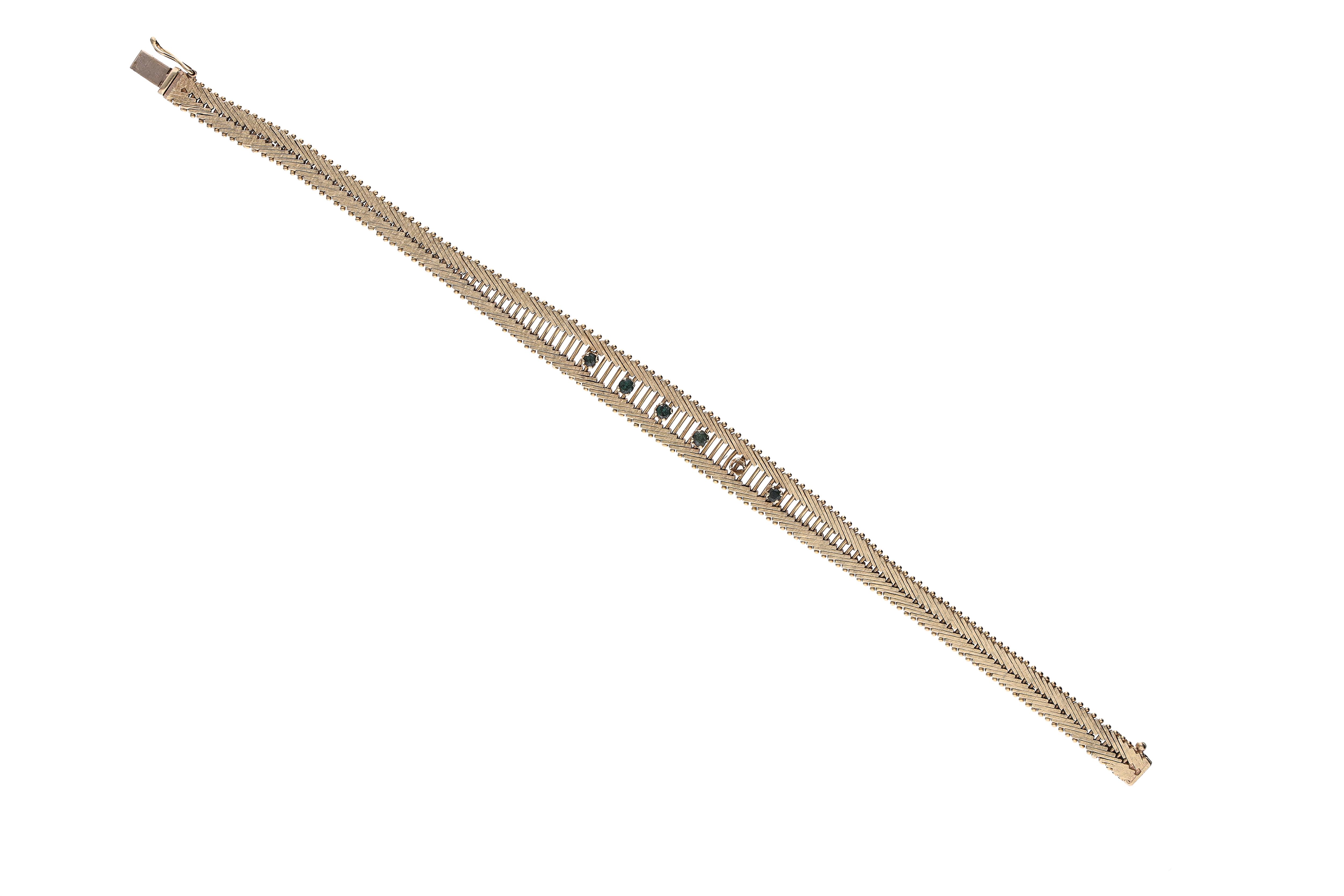 Bracciale con smeraldi - Asta Preziosi