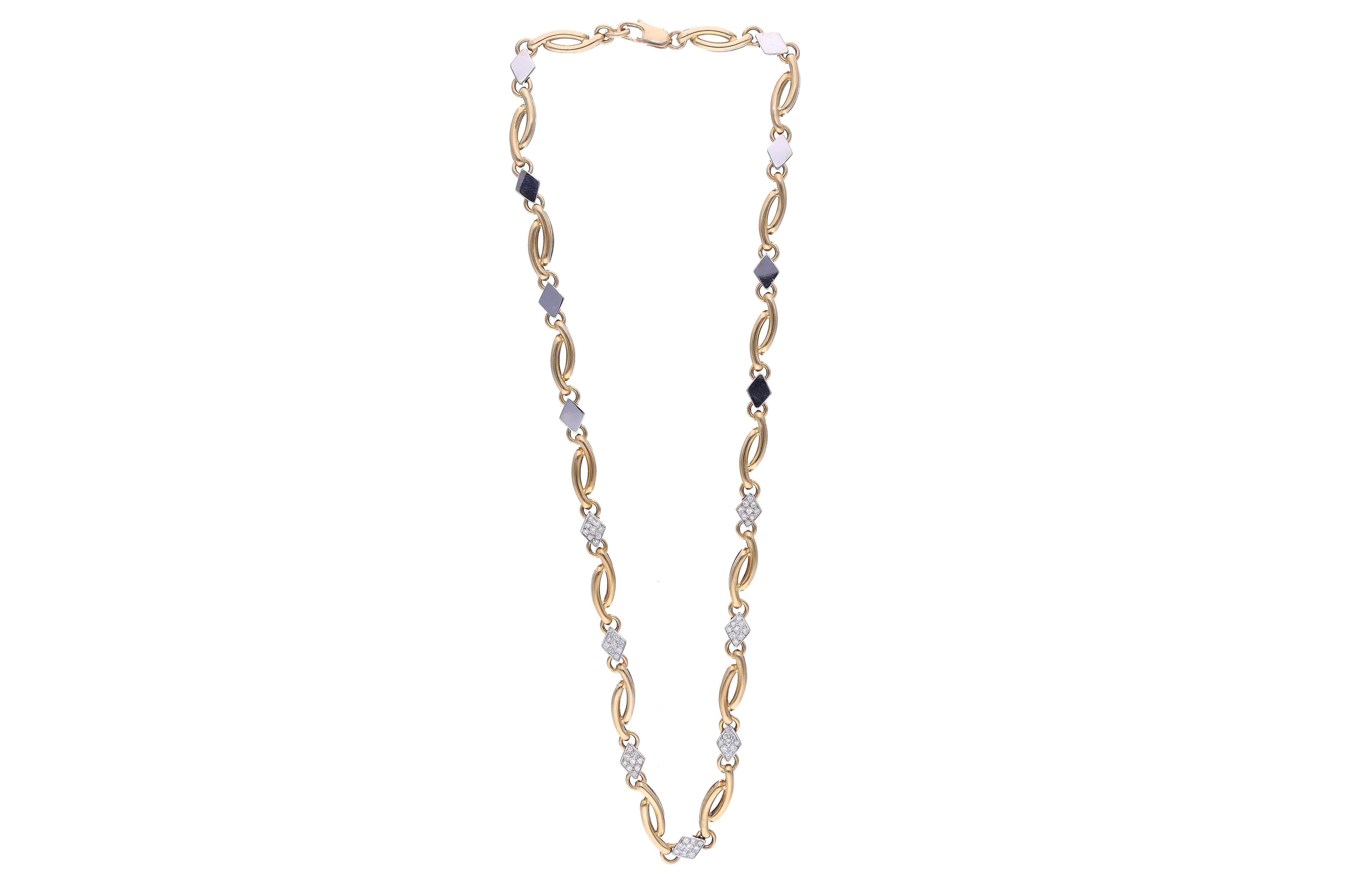 Collana con diamanti - Asta Preziosi