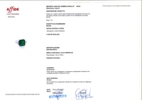 Anello con smeraldo e diamanti - Asta Preziosi