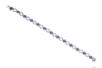 Bracciale con zaffiri e diamanti - Asta Preziosi