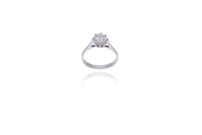 Anello con diamante - Asta Preziosi