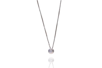 Collana con pendente con diamante - Asta Preziosi Collana con pendente con diamante - Asta Preziosi