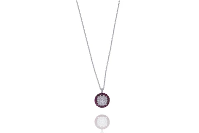 Collana con pendente, diamanti e rubini - Asta Preziosi Collana con pendente, diamanti e rubini - Asta Preziosi