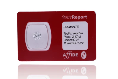 Diamante taglio vecchio, 2,47 ct - Asta Preziosi Diamante taglio vecchio, 2,47 ct - Asta Preziosi