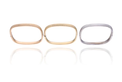 Tre bracciali in oro - Asta Preziosi Tre bracciali in oro - Asta Preziosi