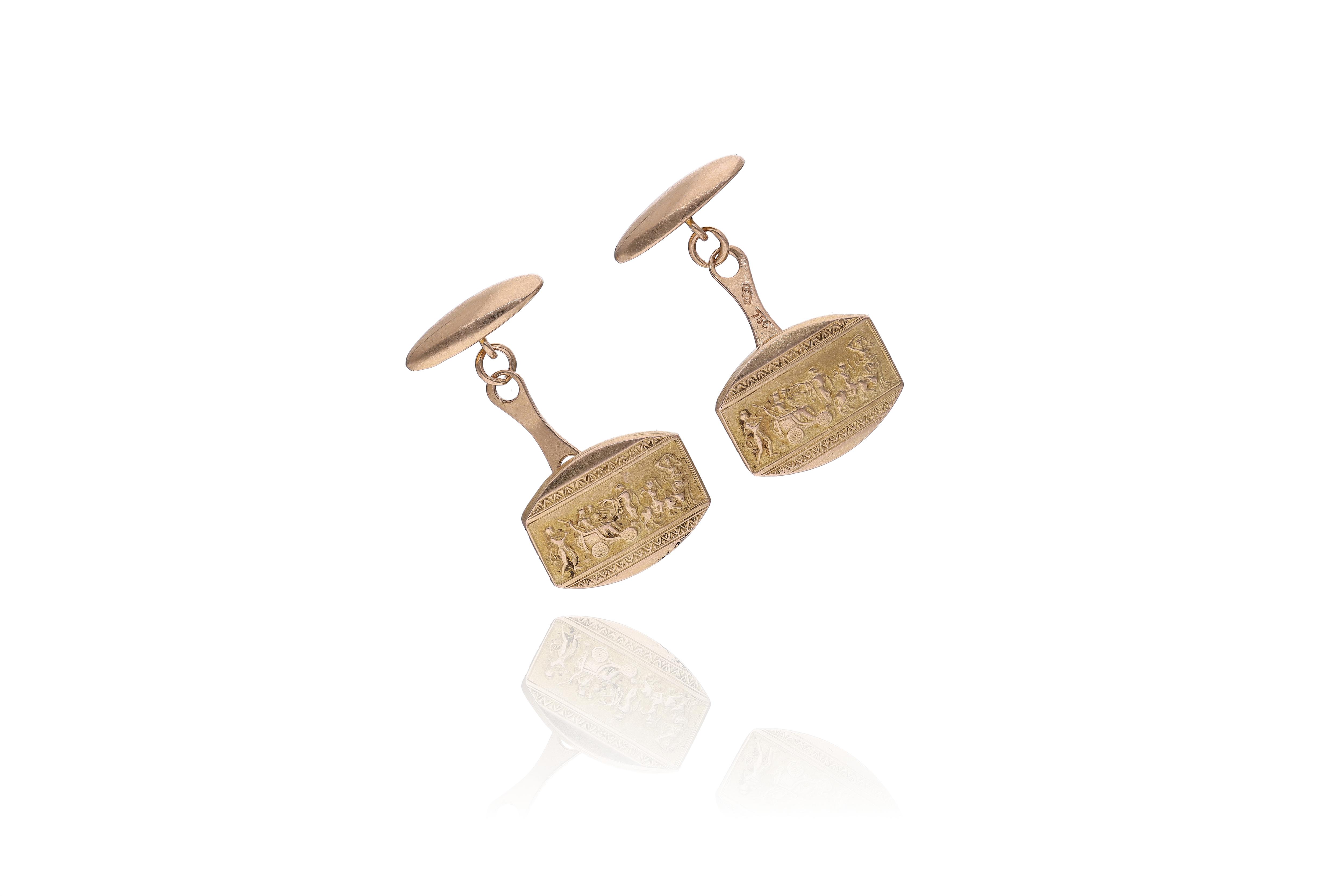 Gemelli in oro - Asta Preziosi