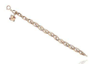 Bracciale con pendente con pietre - Asta Preziosi Bracciale con pendente con pietre - Asta Preziosi