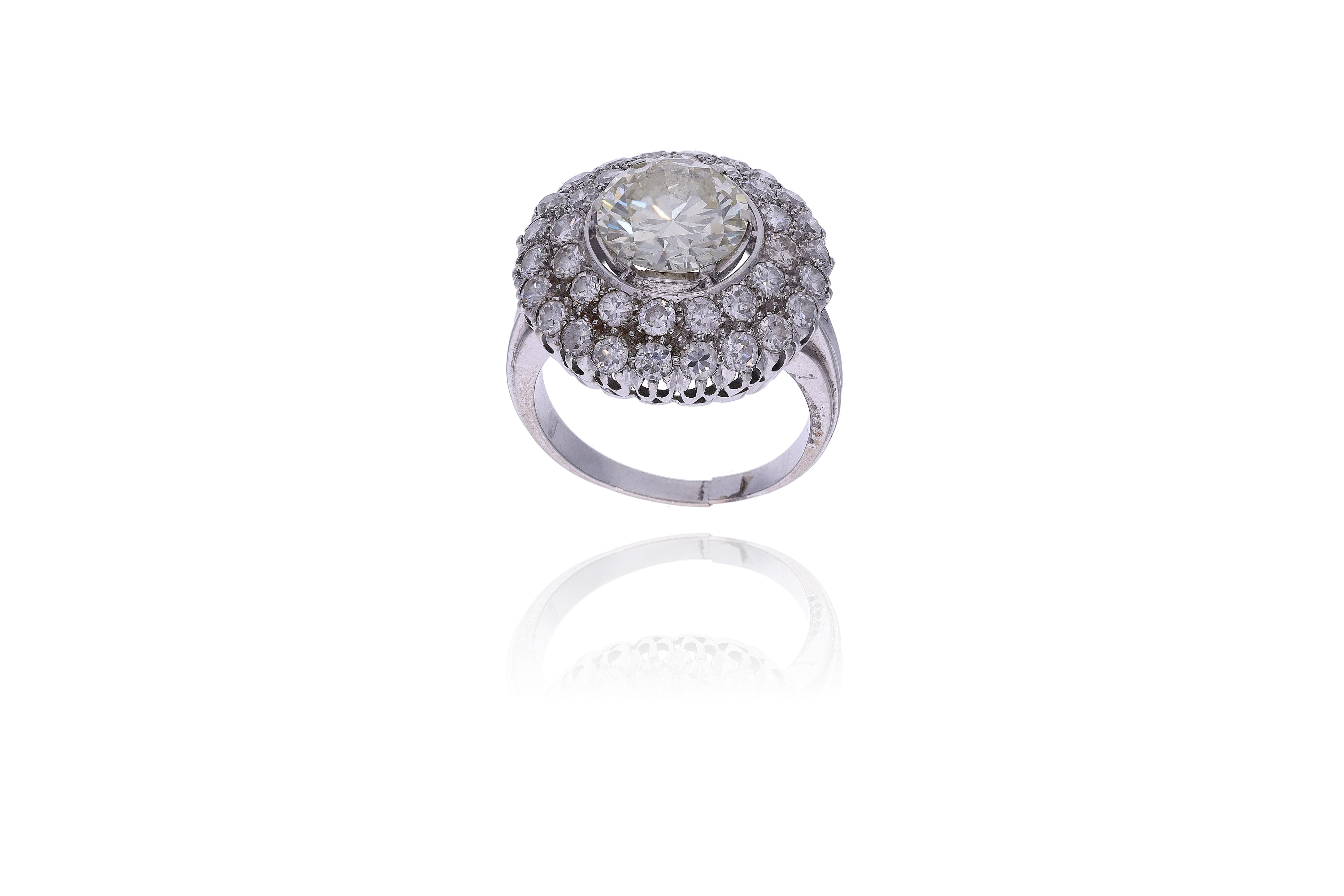 Anello con diamanti - Asta Preziosi