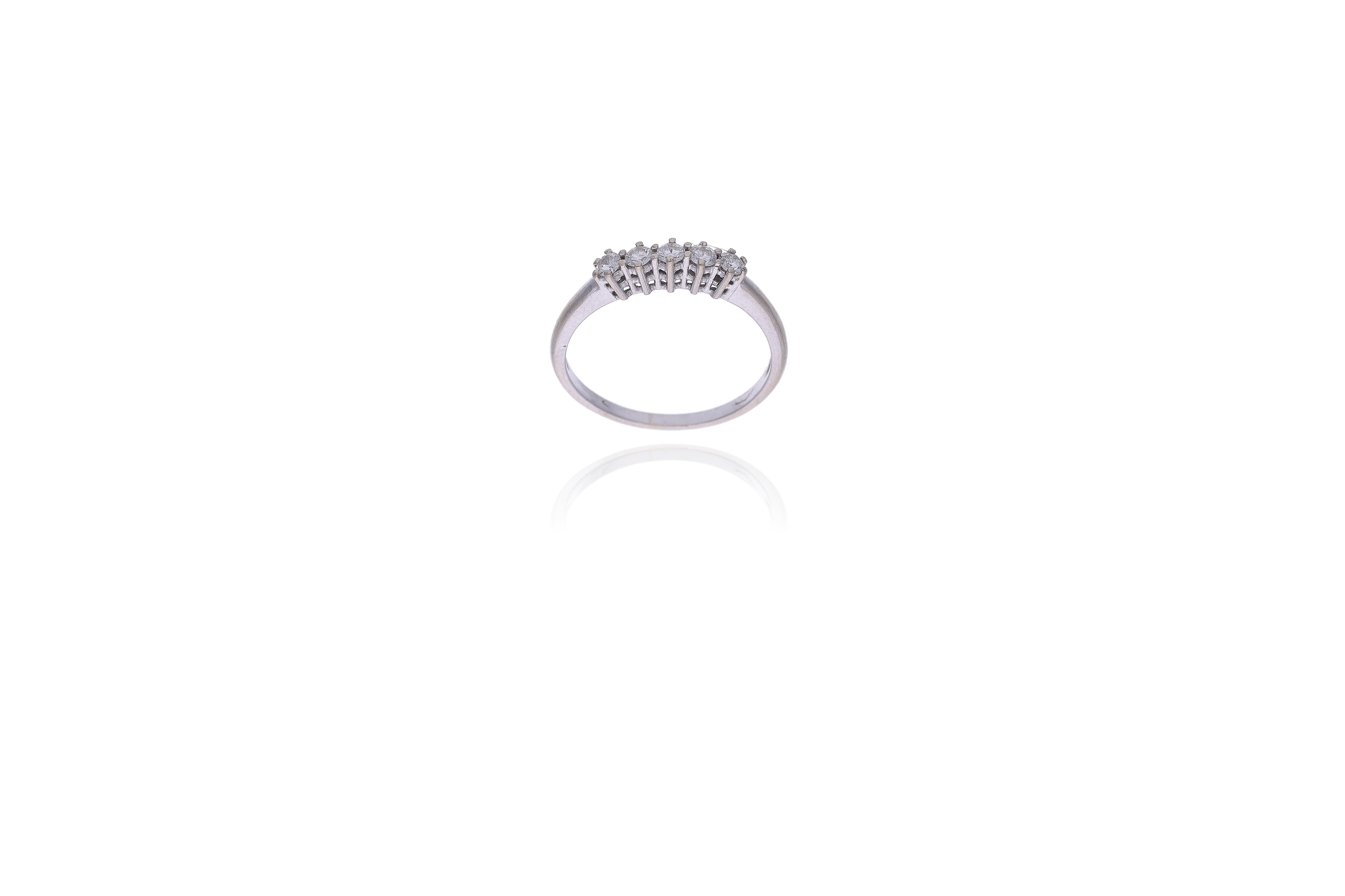 Anello con diamanti - Asta Preziosi