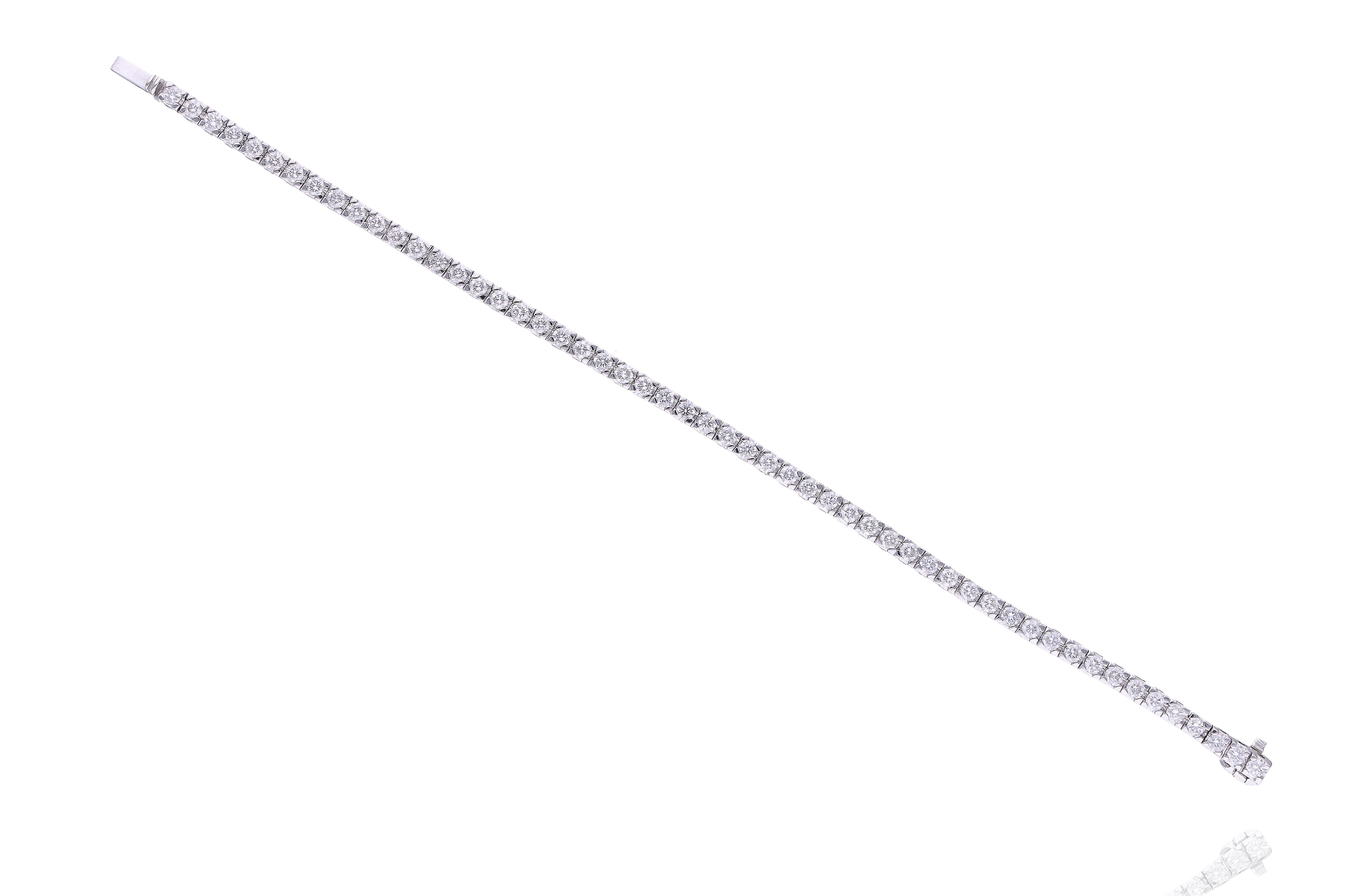 Bracciale con diamanti - Asta Preziosi