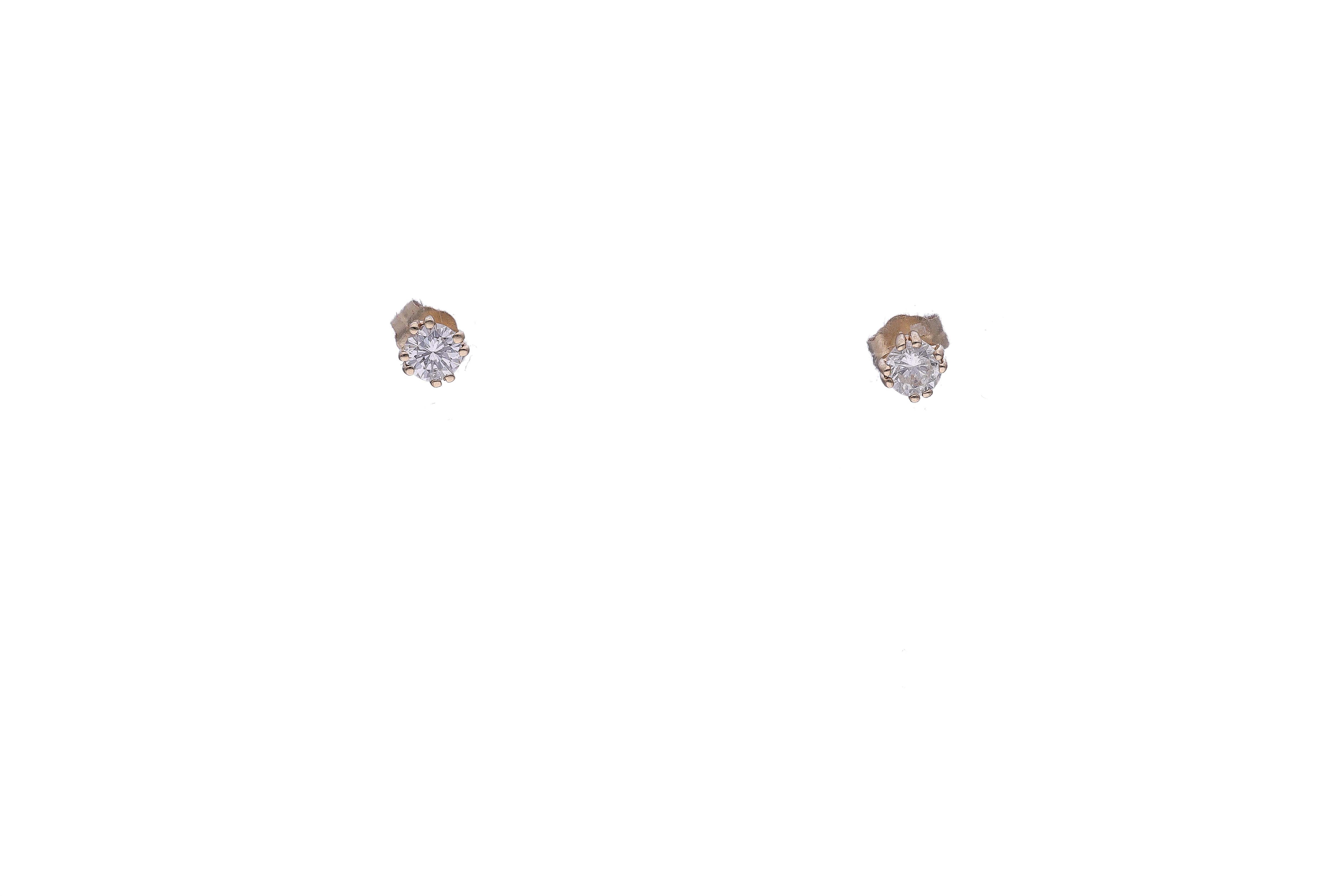 Orecchini con diamanti - Asta Preziosi
