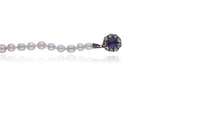 Collana di perle coltivate, diamanti e zaffiro - Asta Preziosi Collana di perle coltivate, diamanti e zaffiro - Asta Preziosi