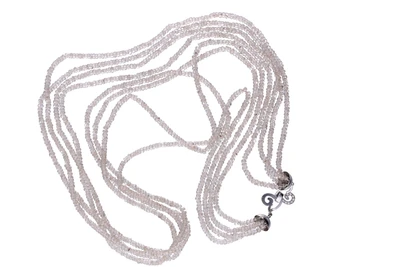 Collana di zirconi, pietre e diamanti - Asta Preziosi Collana di zirconi, pietre e diamanti - Asta Preziosi