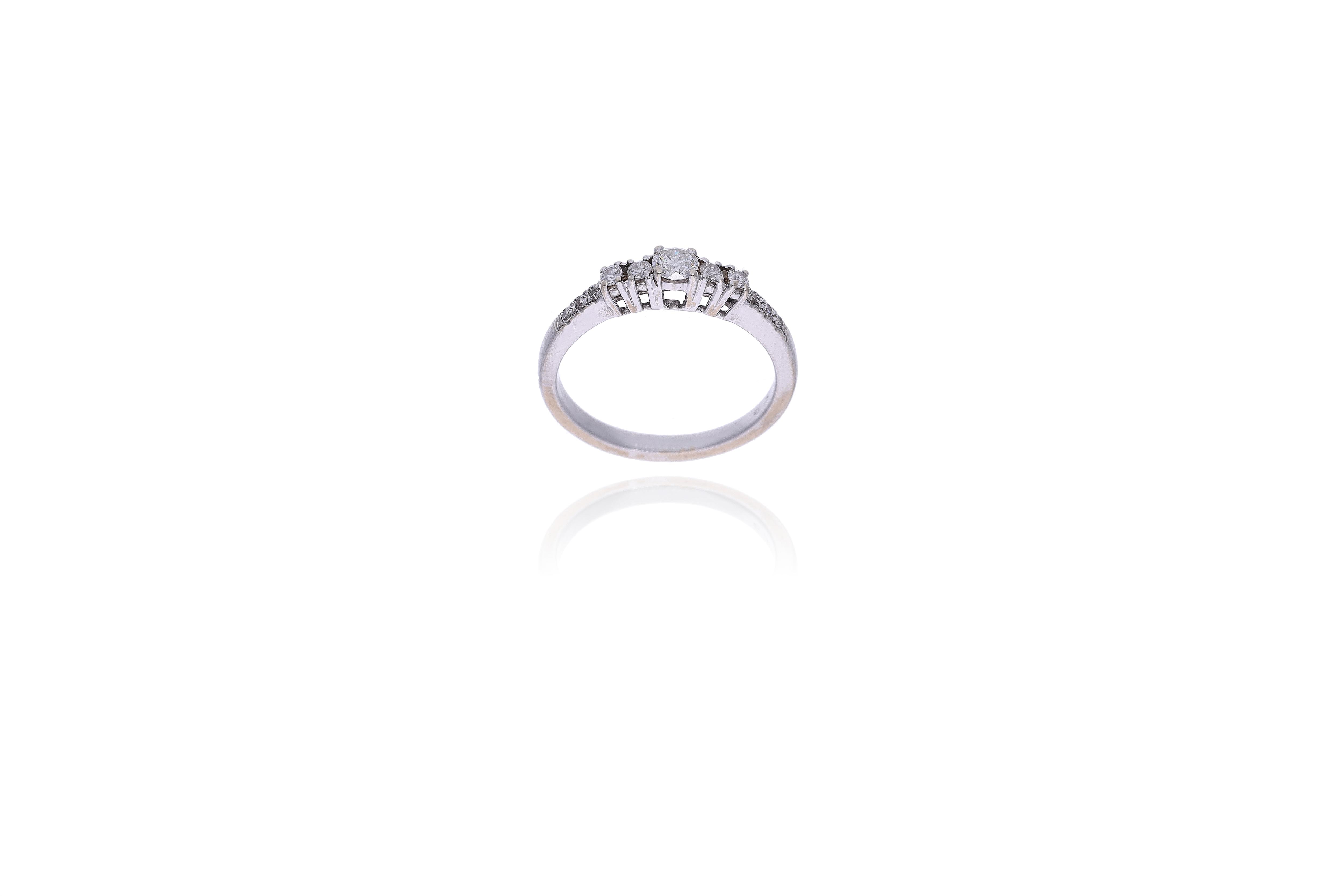 Anello con diamanti - Asta Preziosi