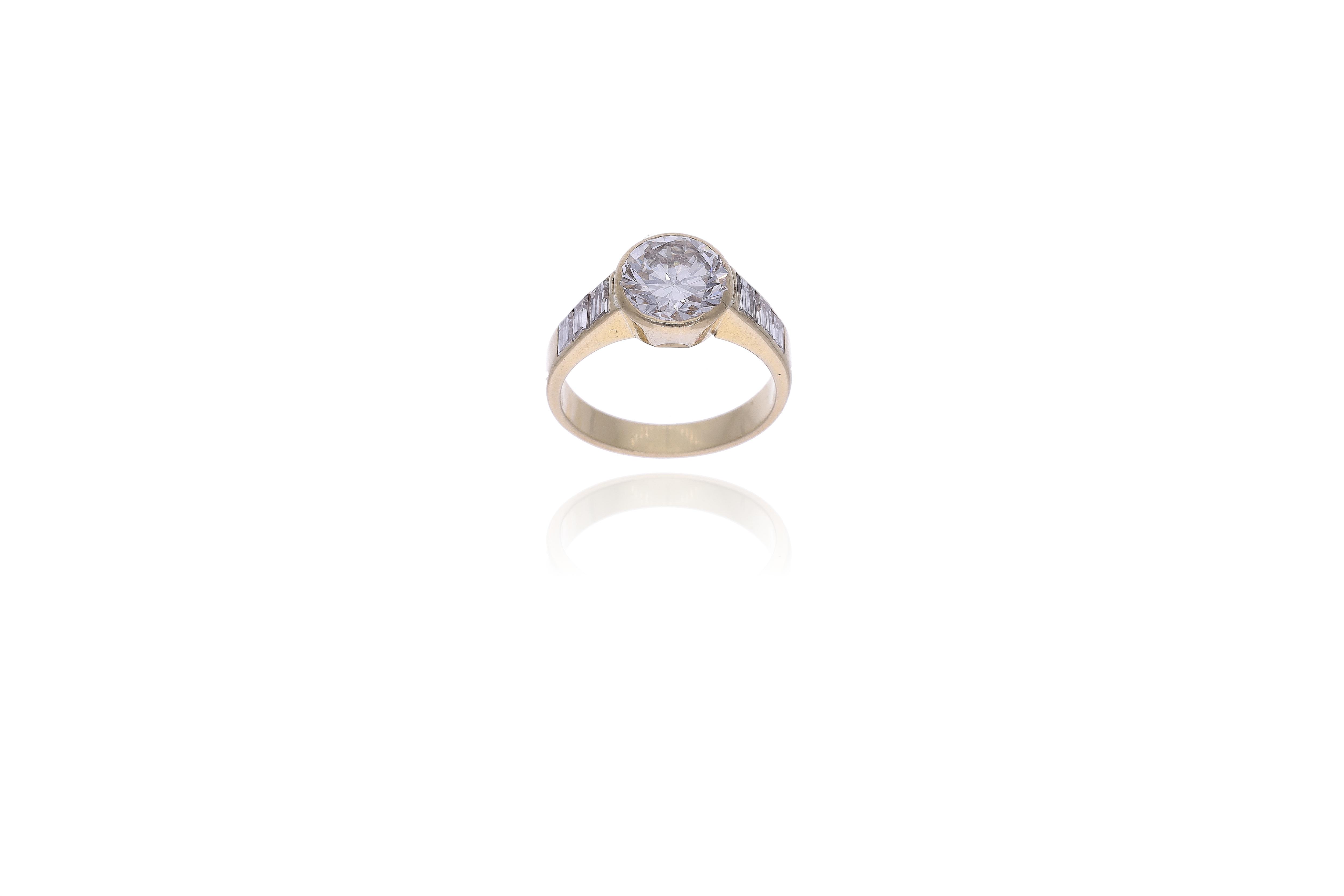 Anello con diamanti - Asta Preziosi