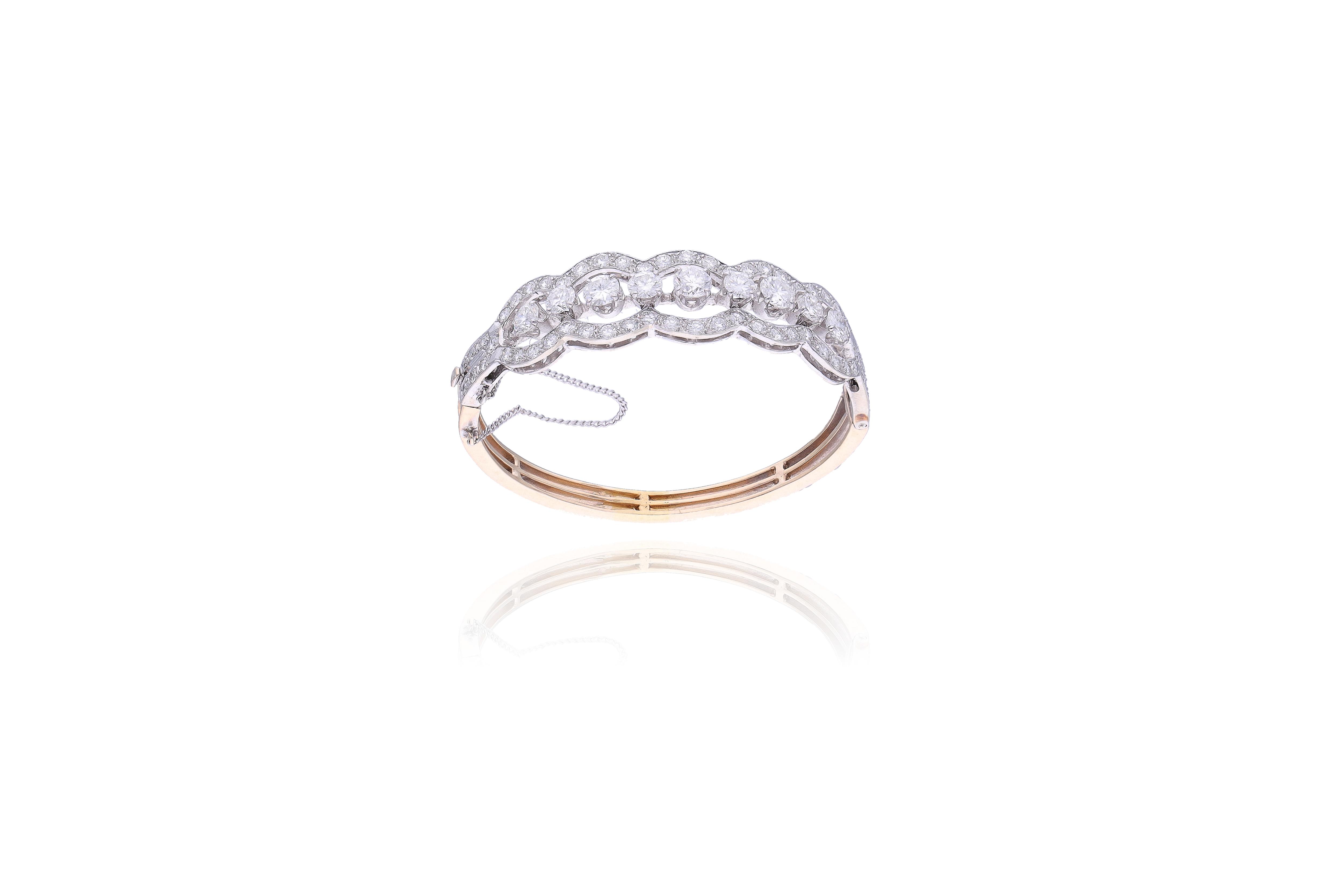 Bracciale con diamanti - Asta Preziosi