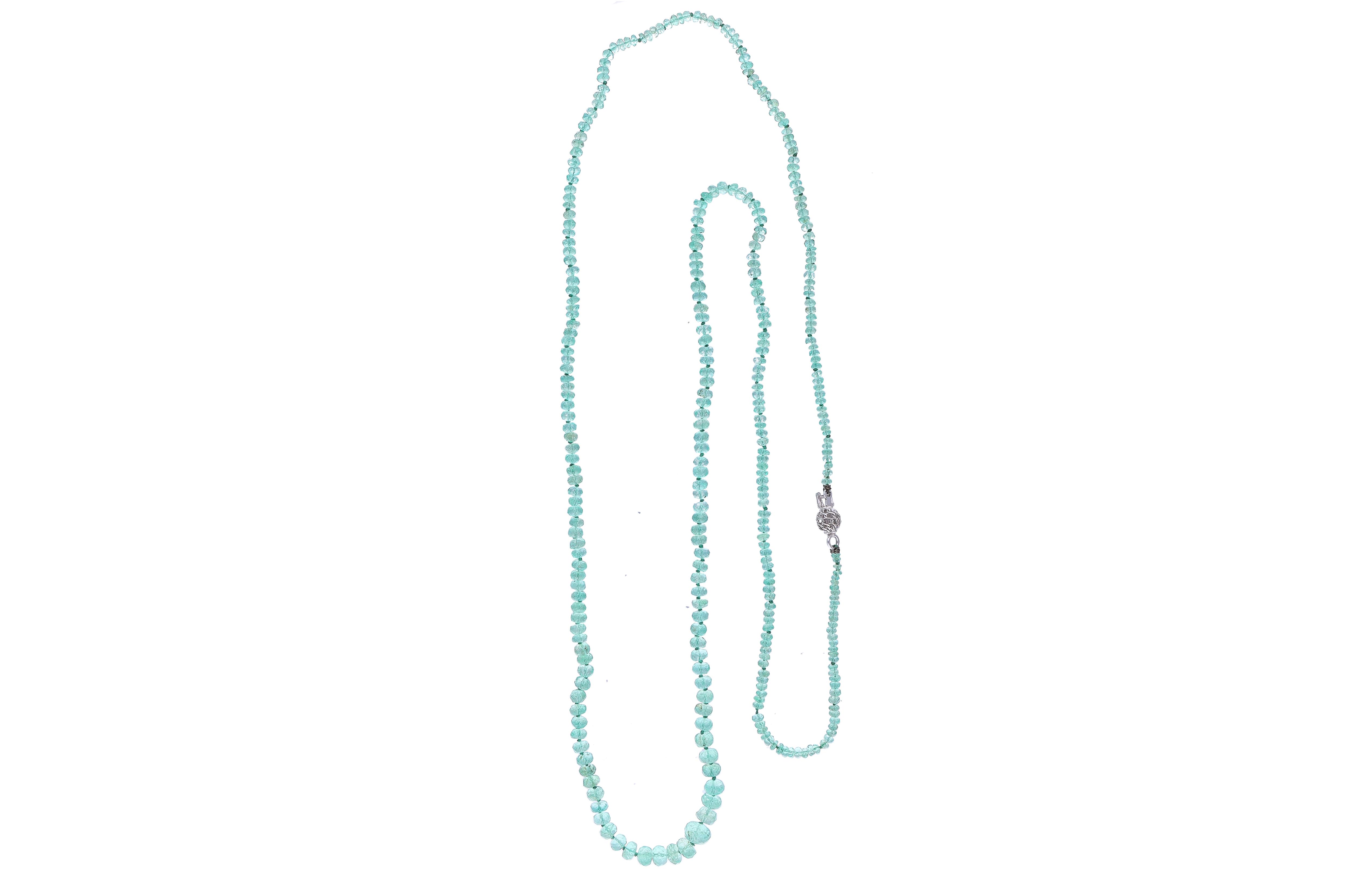 Collana con smeraldi - Asta Preziosi