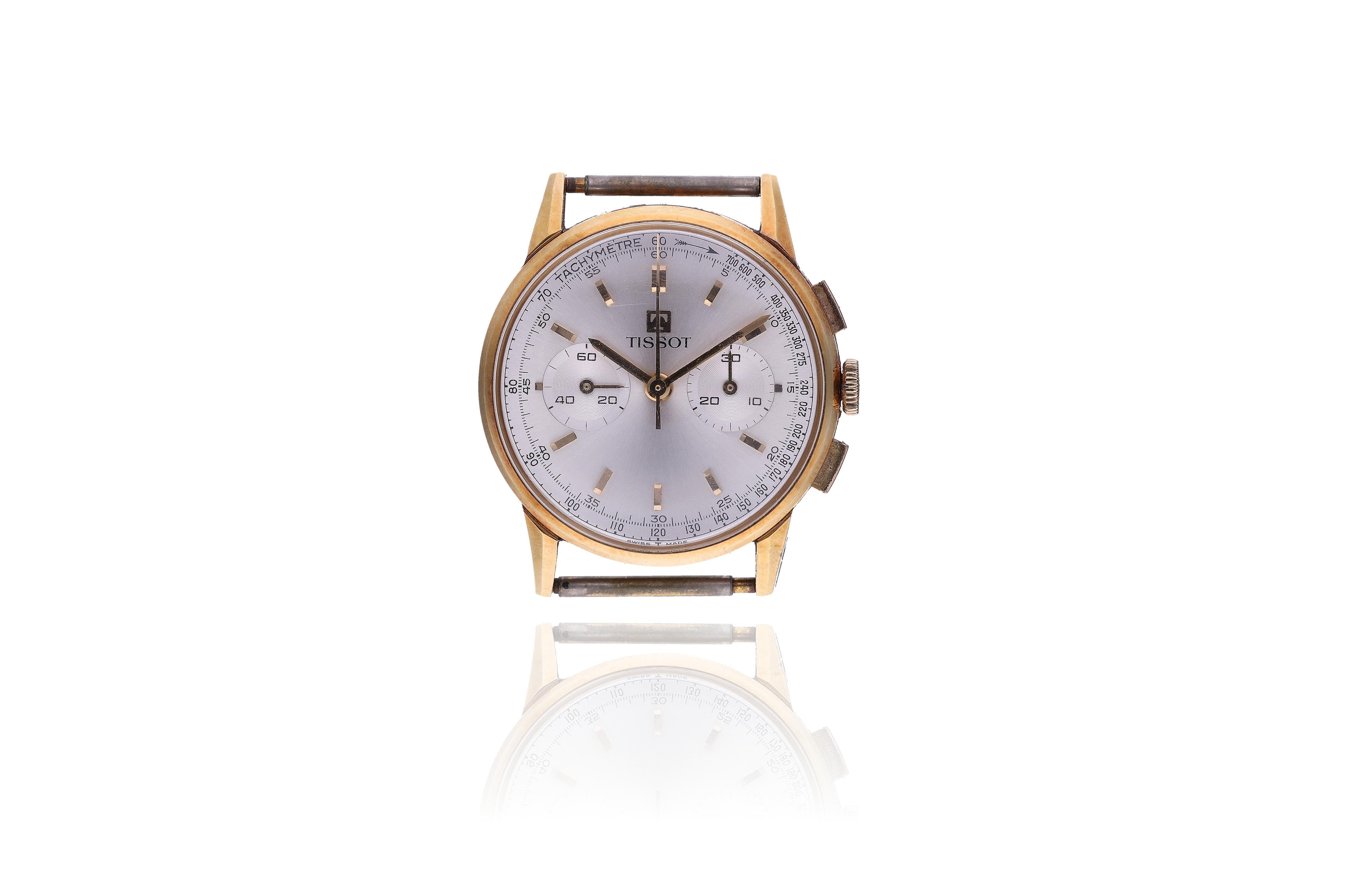 Tissot, cronografo in oro - Asta Preziosi