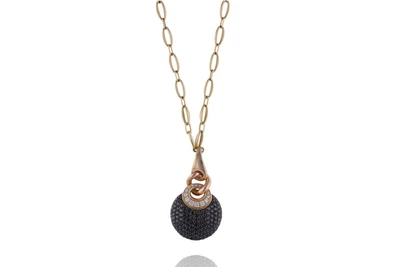 Chimento, collana con ciondolo con diamanti e diamanti neri - Asta Preziosi Chimento, collana con ciondolo con diamanti e diamanti neri - Asta Preziosi